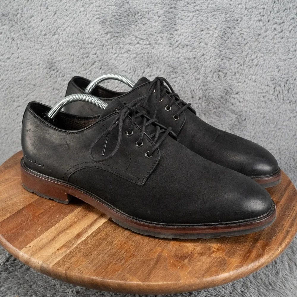 Cole Haan Berkshire Men's Plain Toe Water Resistant Dress Shoes Size 11 M C38844